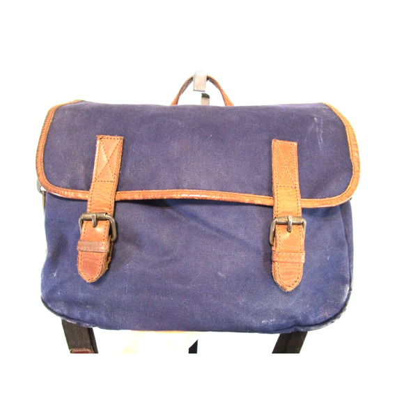 United By Blue Canvas & Leather Crossbody Messenger Bag - Picture 7 of 12